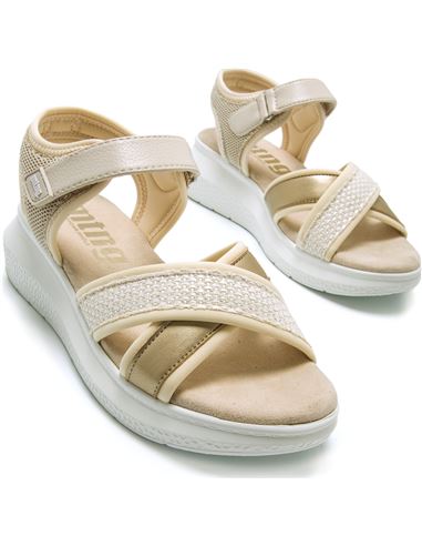SANDALIAS DEPORTIVAS MUJER VELCRO MUSTANG COTTON 60450