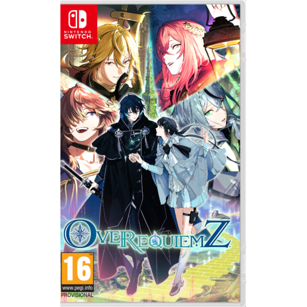 OVER REQUIEMZ NINTENDO SWITCH - Precintado - PAL España - Meridiem Games - Novela Visual - PREVENTA - Lanzamiento 20/08/2026