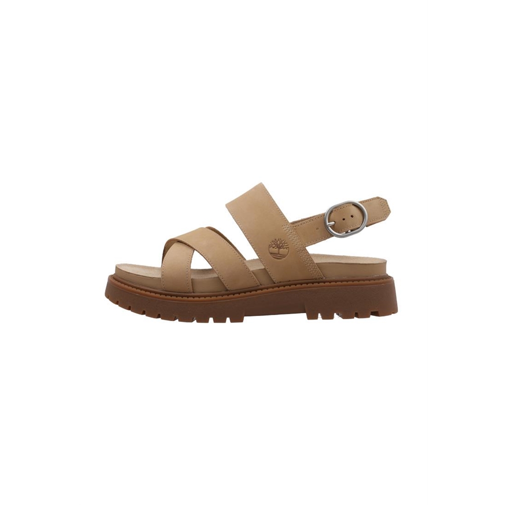 Timberland Clairemont Way  Sandalia Plana mujer Beige