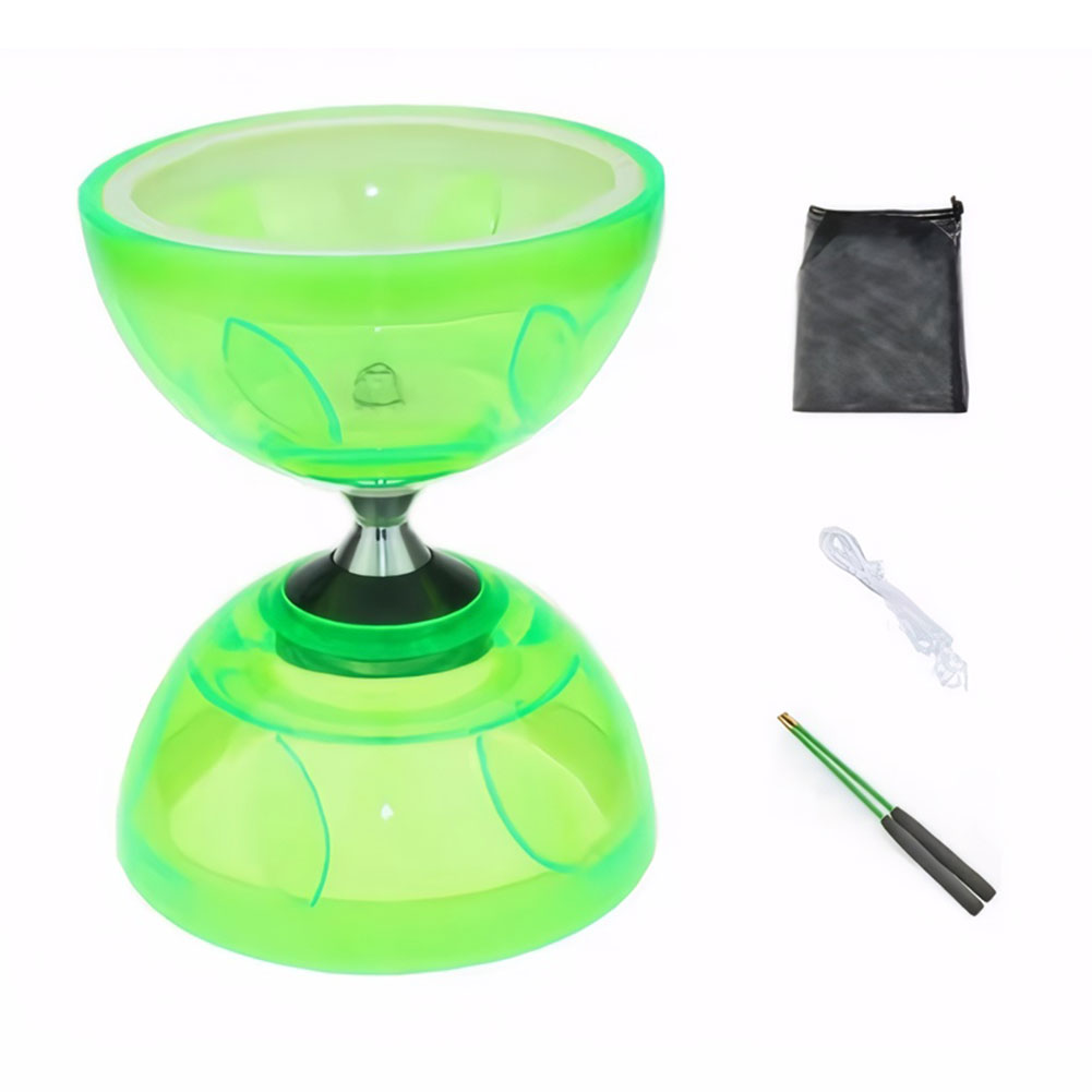 TK 1set Professional Diabolo Yoyo Ball De Goma TPU Para Ejercicio De Agilidad Adecuado Para Mayores Actividad Física Al Aire Libre E Indoor