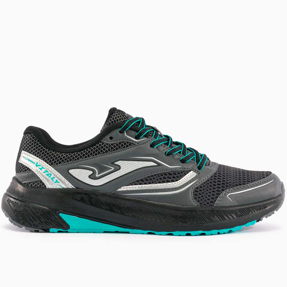 Zapatillas Hombre Running Joma Vitaly 2332 Gris Negro 105772  Calzados DEPORTES Deportivos Running Joma MARCAS
