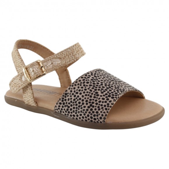 Sandalias veganas barefoot Mustang Maria Puntos Beige Mustang IMUS26E84