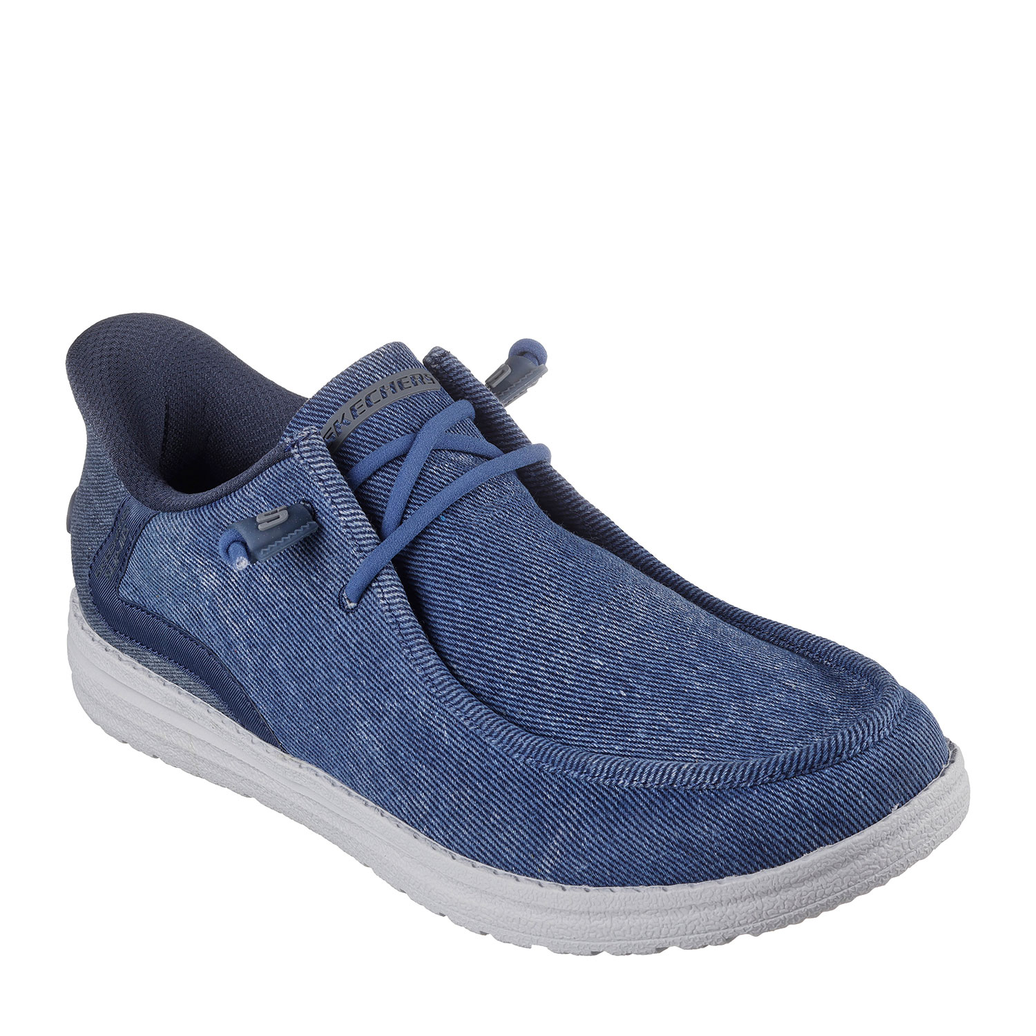 Skechers Mocasines Melson Azules 210959-DEN , para Hombre