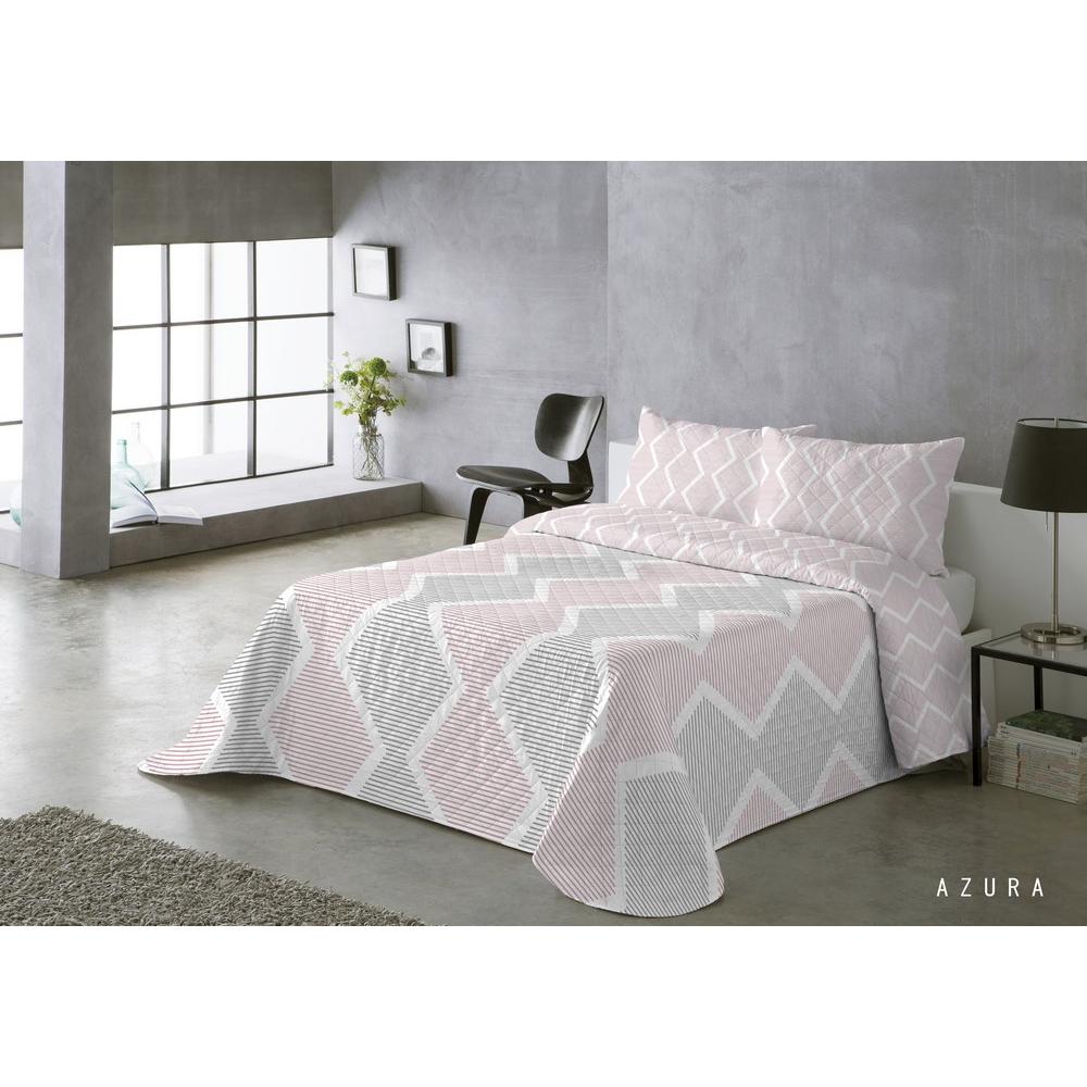 BOHEME - Colcha Estampada Reversible Azura.