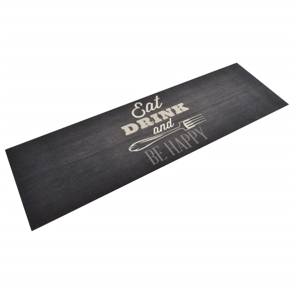 vidaXL Alfombra de Cocina Lavable Alfombrilla Suelo Terciopelo Estampado Valla Color fence, coffee grey, Hexagonal y mas