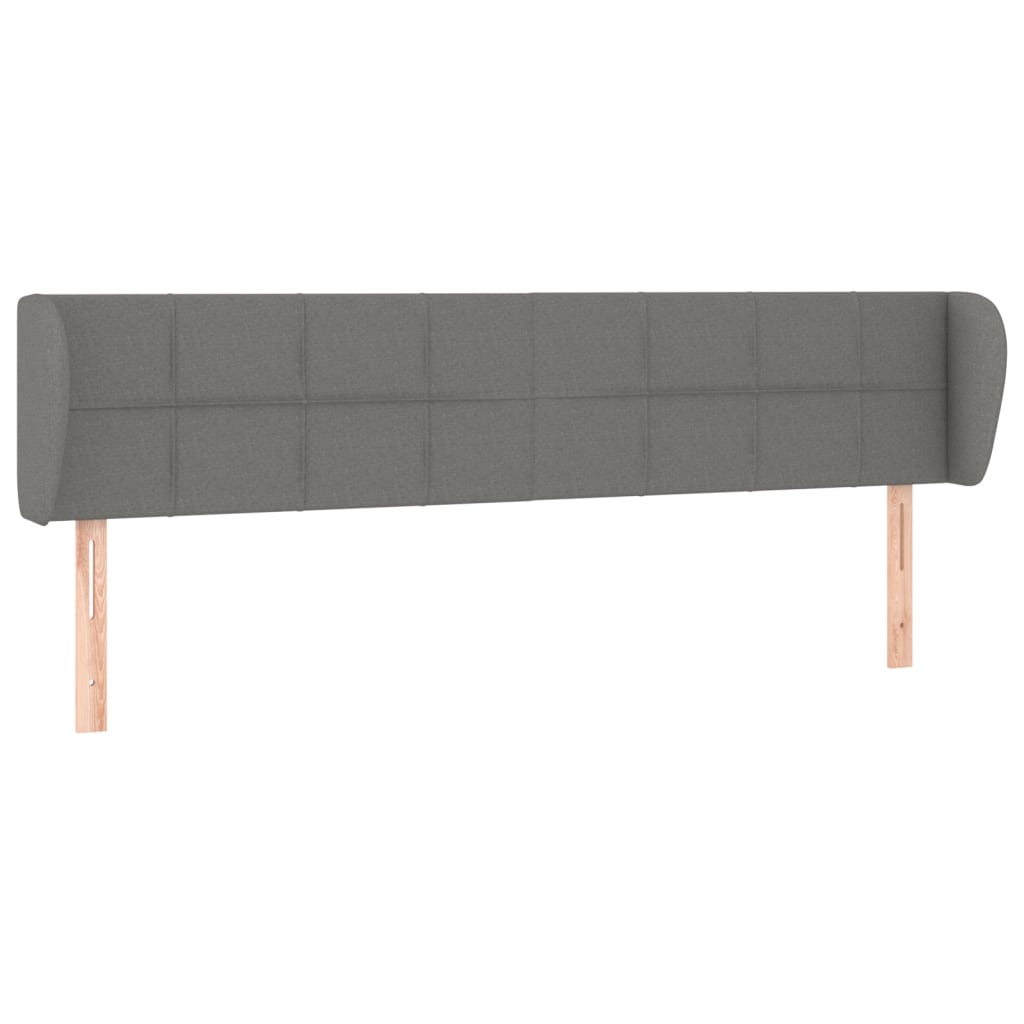 vidaXL Cabecero de tela 203x23x78/88 cm Multicolor