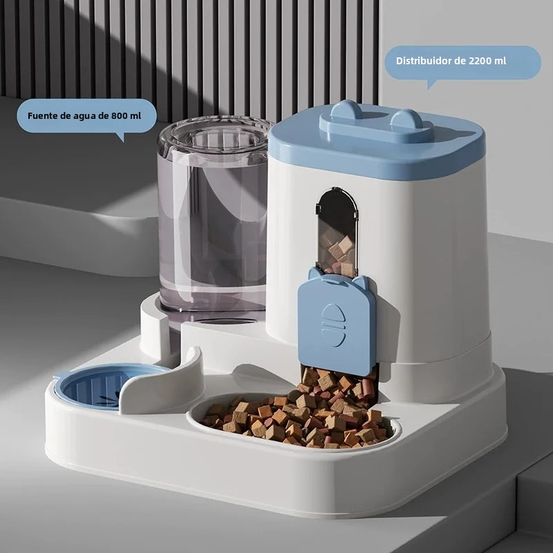 TK Alimentador Y Dispensador De Agua Automático Para Perros Y Gatos Con Tazón De Alimentos Y Agua Universal Productos Para Mascotas