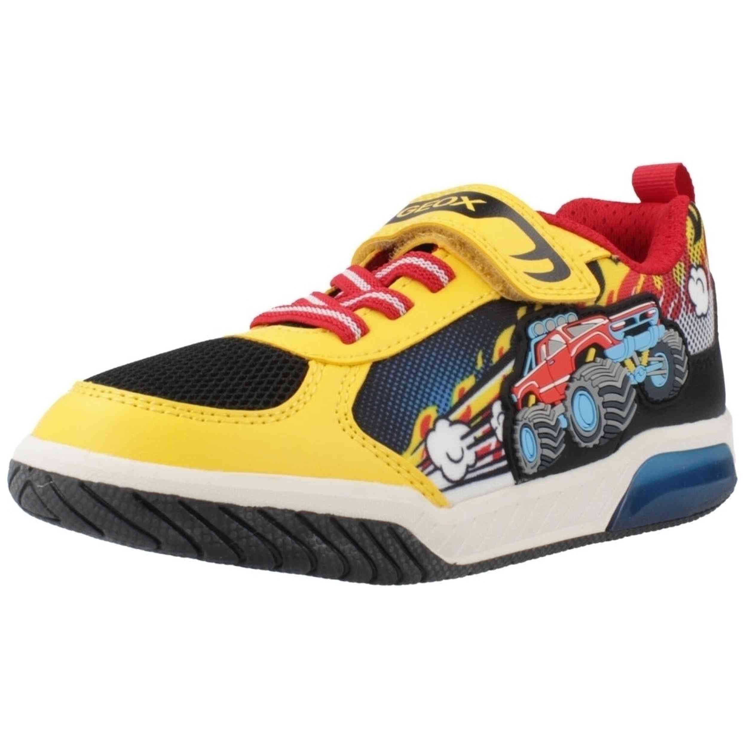 Zapatillas Geox modelo Inek para Niños en color Amarillo