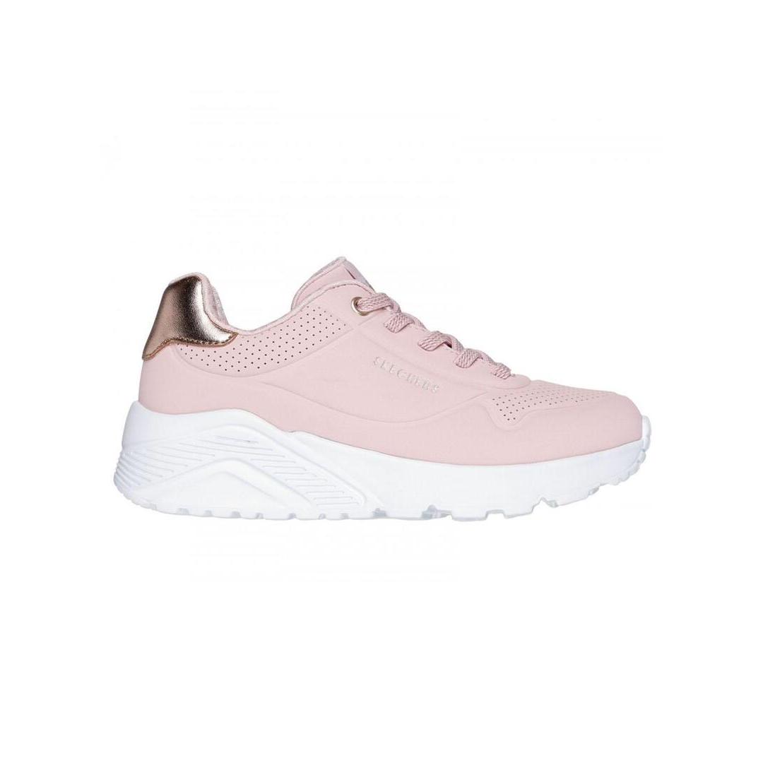 Zapatilla Niña Skechers Uno lite Rosa