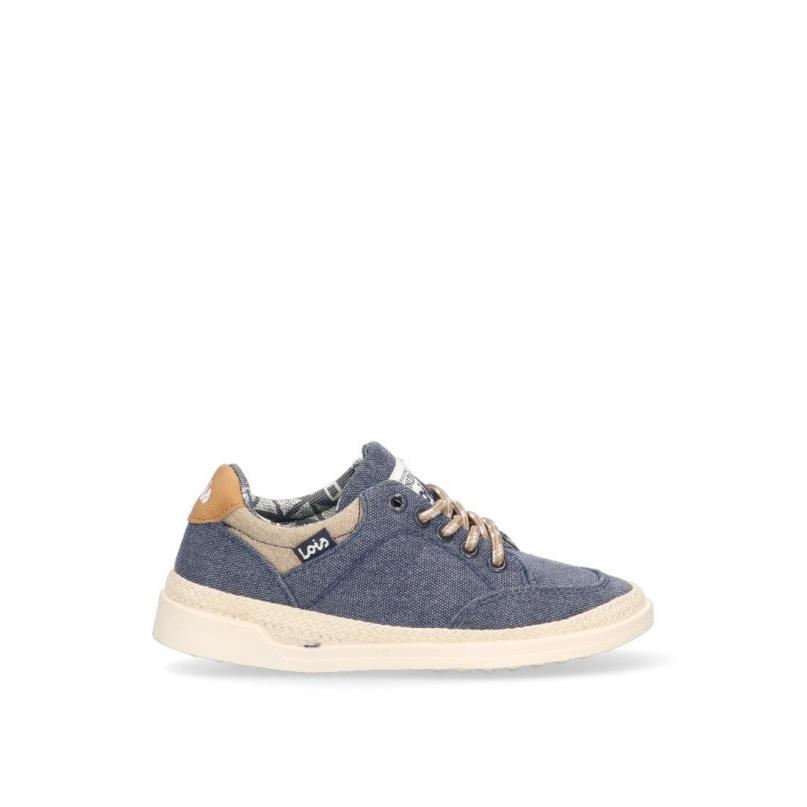 Bluchers Lois - Niño - Suela Plana - Modelo 60169 - Color Marino