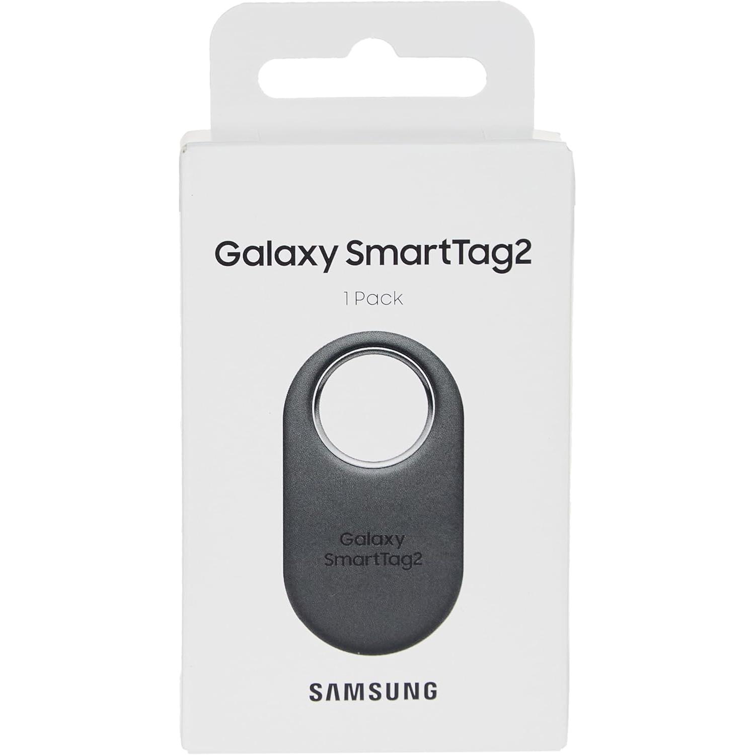 Samsung SmartTag2 Negro Bluetooth Tracker Pack de 1/ Rastreador/ Localizador