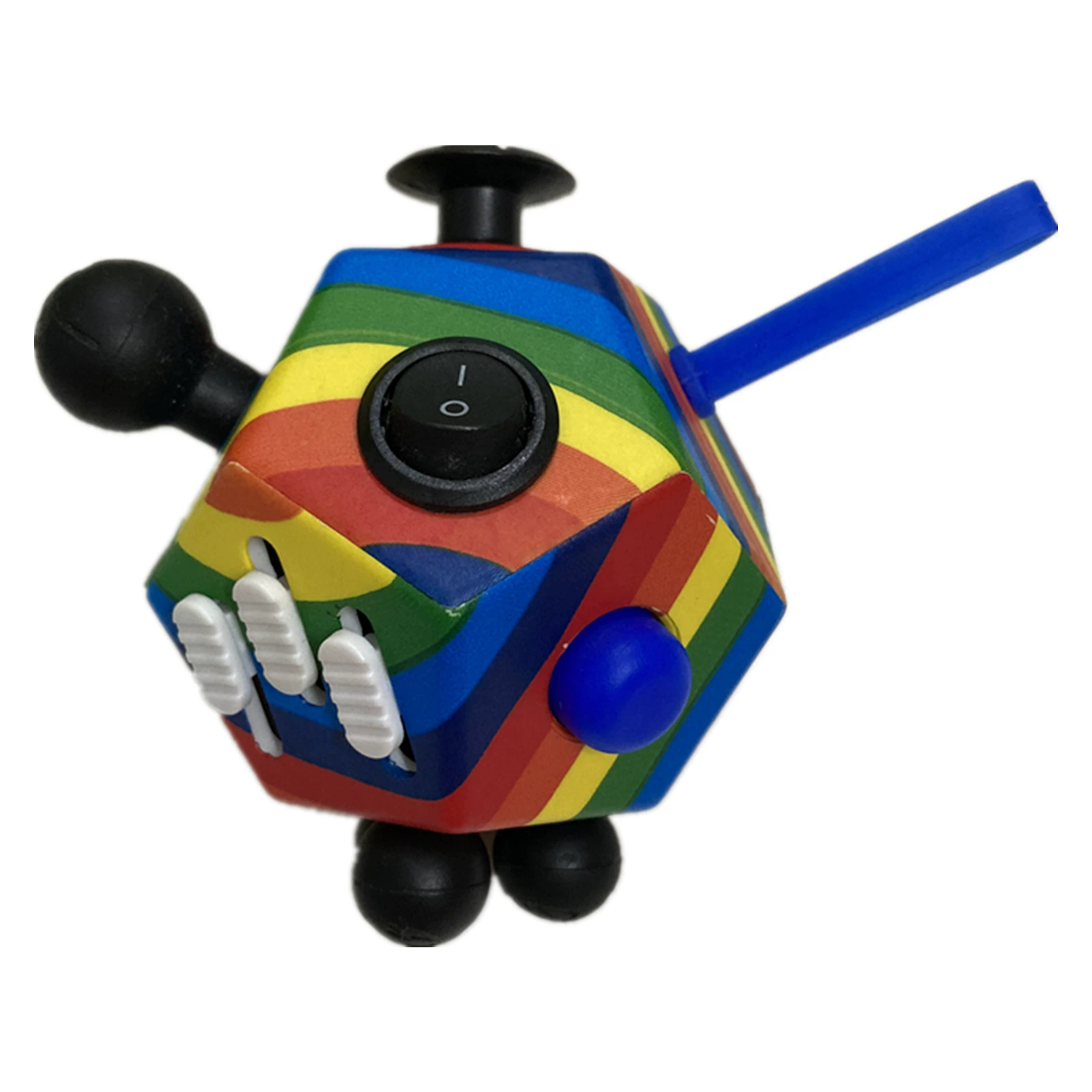 Juguetes antiestrés, cubo antiestrés de 12 lados con forma de dodecágono, alivia el estrés y la ansiedad para niños y adultos, cubo antidepresión, idea de regalo de Pascua