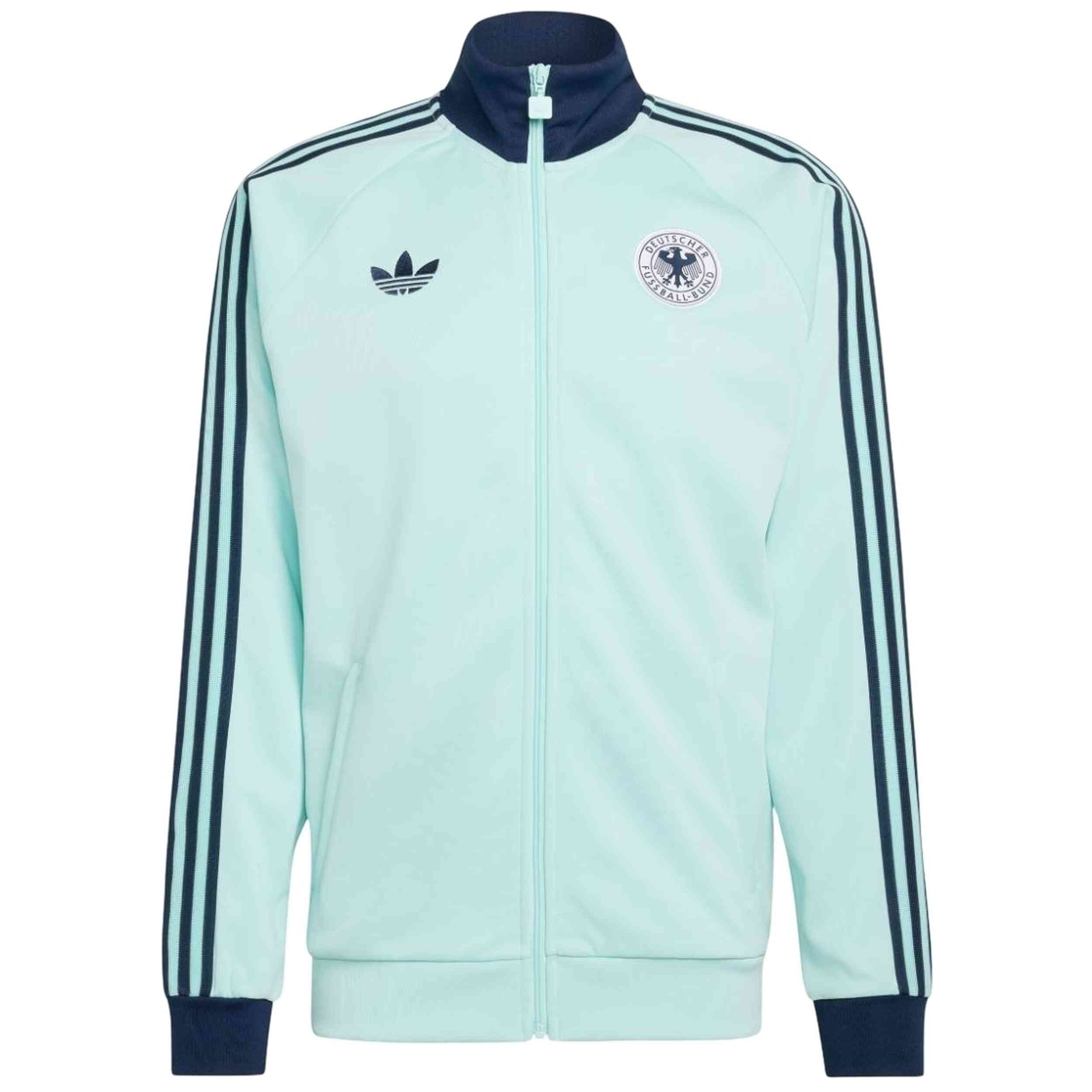 Chaqueta De Chandal Adidas modelo Germany Originals Track Top "Semi Flash Aqua" para hombre y mujer en color Verde