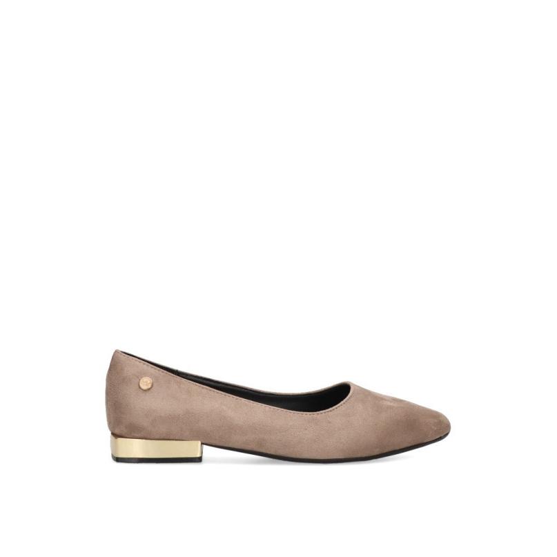 Bailarina Xti - Mujer - Suela Plana - Modelo 141552 - Color Beige