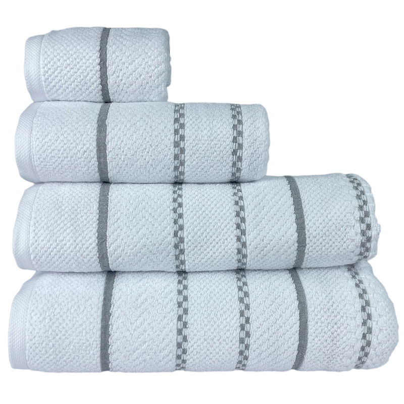 RUFINO DÍAZ Toalla Rizo 2 Cabos 500 Gr/M2 100% Algodón Aplique - Tejido absorvente, suave y resistente - Para baño, spa, piscina