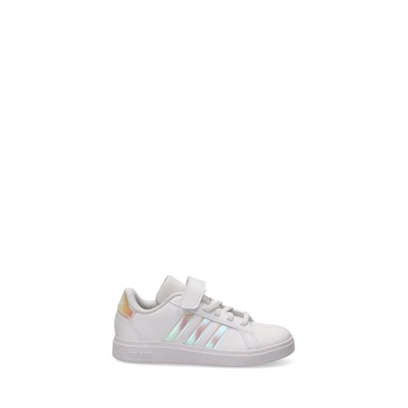 Zapatillas Casual Adidas - Niña - Suela Plana - Modelo Ie3851 - Color Blanco