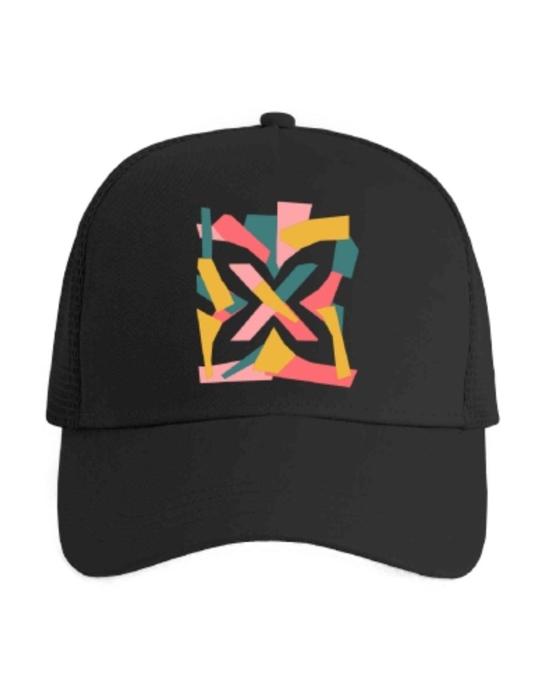 Gorra Munich color negro X multicolor para hombre
