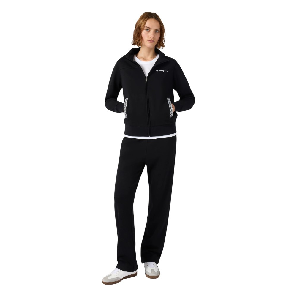 Chandal Champion Sweatsuits Cremallera Negro 118290-Kk001 Conjunto Mujer
