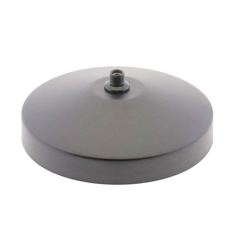 LEDBOX BASE Baround pie Acero Lacado Silver Ø225mm. Lámparas led, Lamparas led de pie