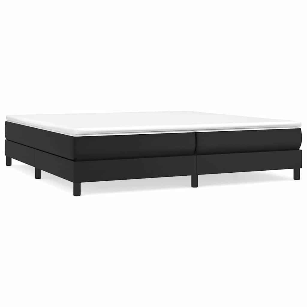 vidaXL Estructura de cama con somier cuero sintético 200x200 cm Multicolor