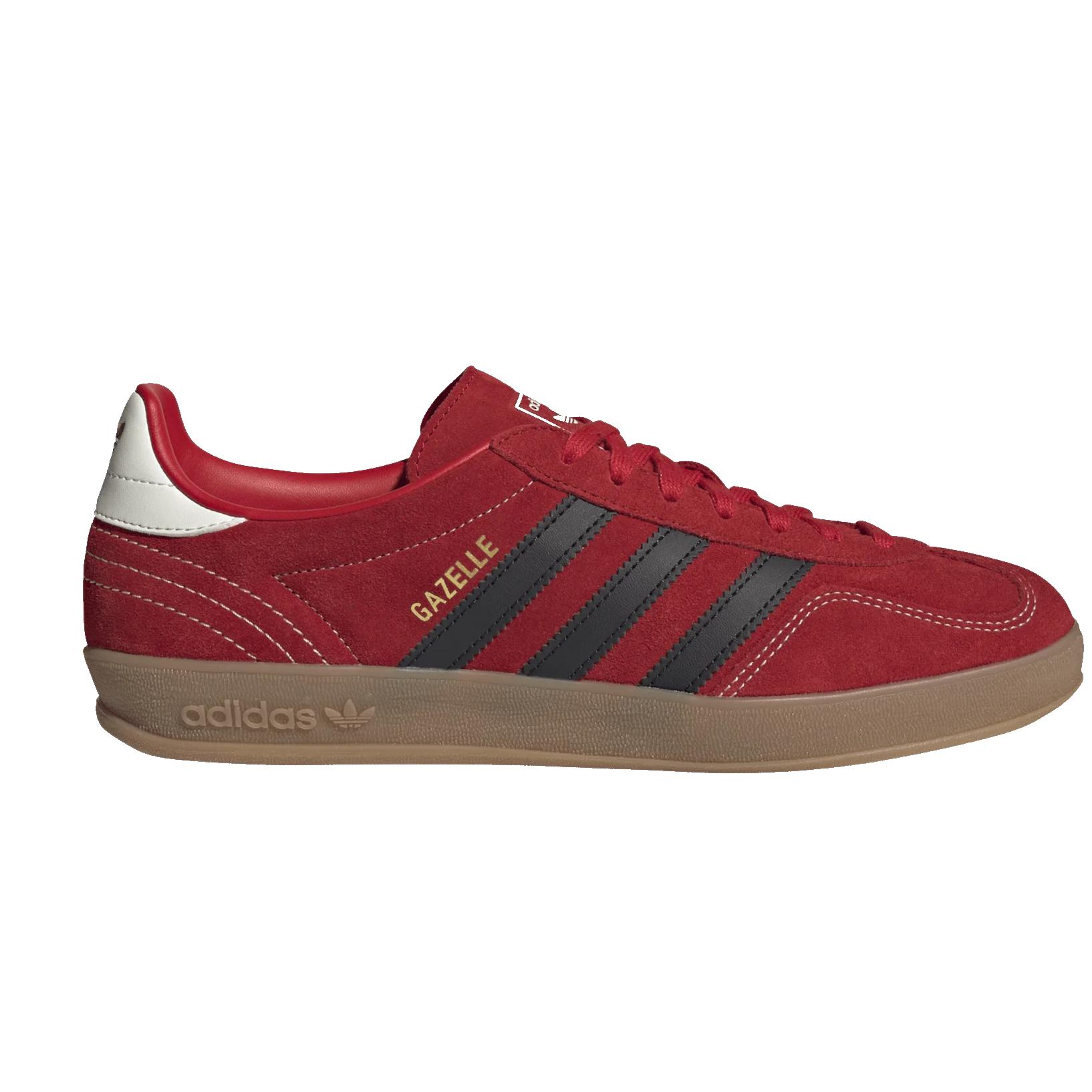 Adidas Gazelle Indoor Better Scarlet, Core Black & Gum