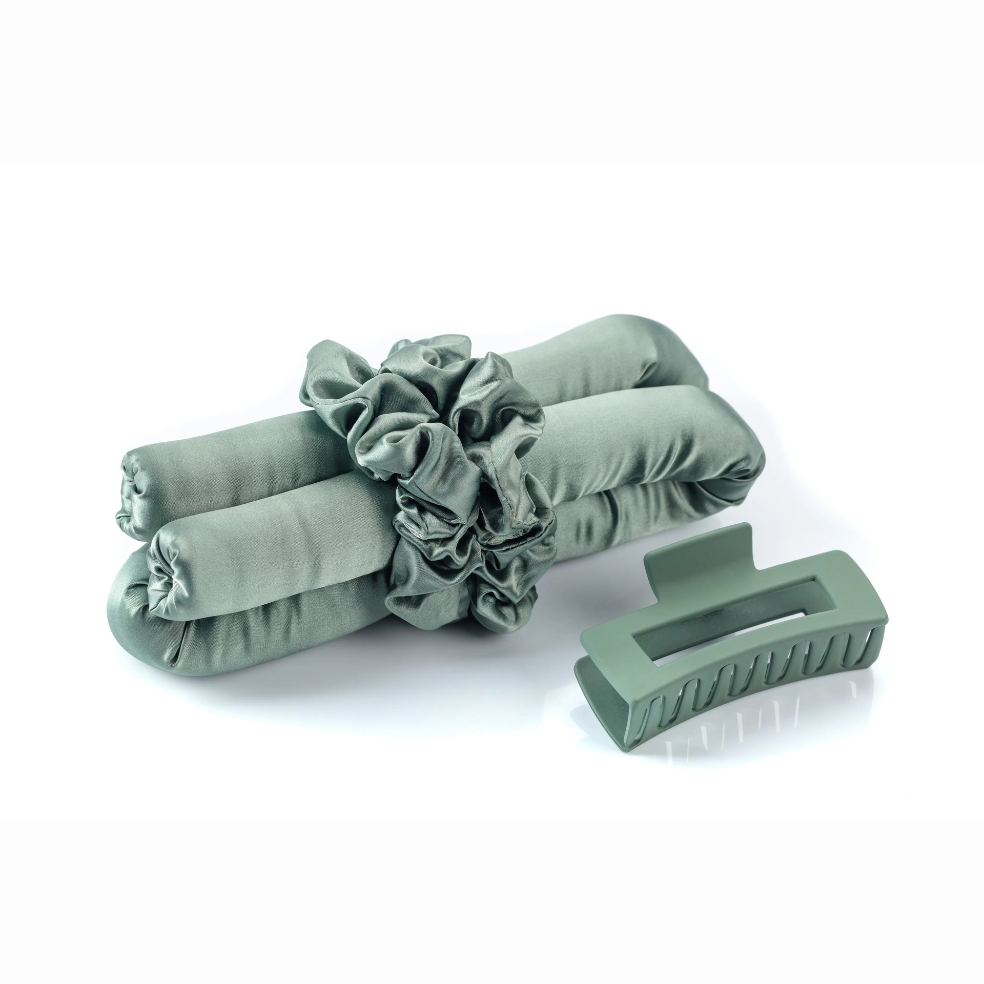 TK Rizador De Pelo Natural Sin Calor Para Ondas Grandes Y Rizadas Set De Pinzas Para Cabello Húmedo Estilo Perezoso Curling Iron