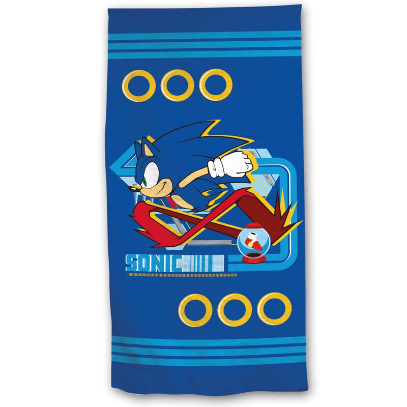 SEGA Toalla Sonic The Hedgehog Microfibra