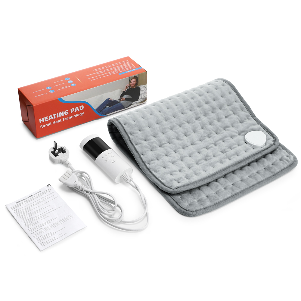TK Almohadilla De Calor Eléctrica Multifuncional Con 9 Niveles De Temperatura Soporte Lumbar Cintura Pierna Abdomen Cobertor Caliente Para Oficina Y Hogar