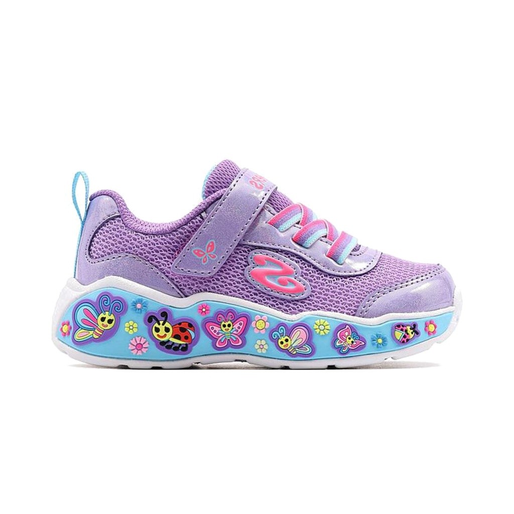 Zapatilla SKECHERS FUN SQUAD 303158N PRMT Morado