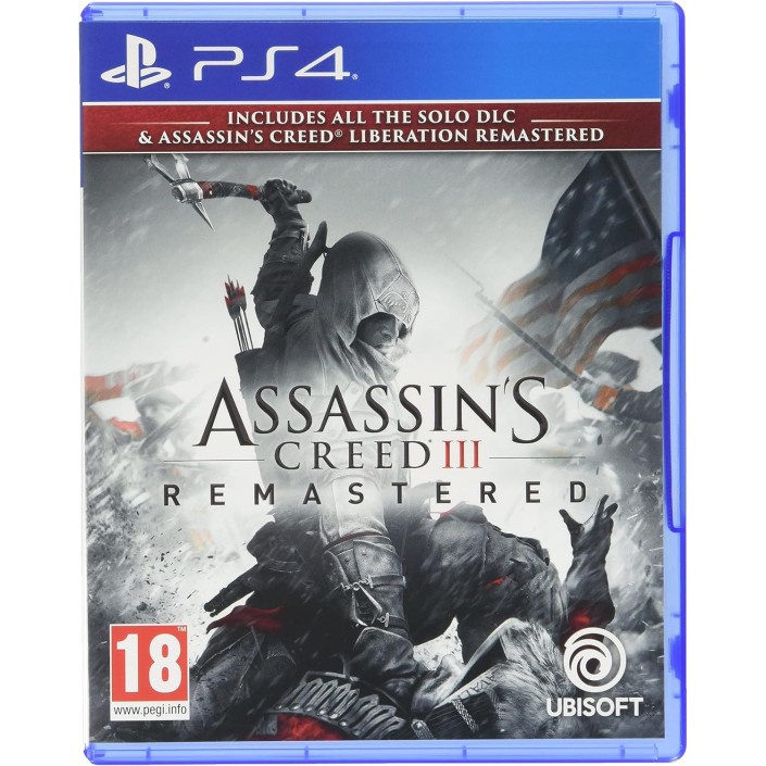 Juego Assassin´s Creed III Remastered para Playstation 4 | PS4 PAL EU - Nuevo Original Precintado