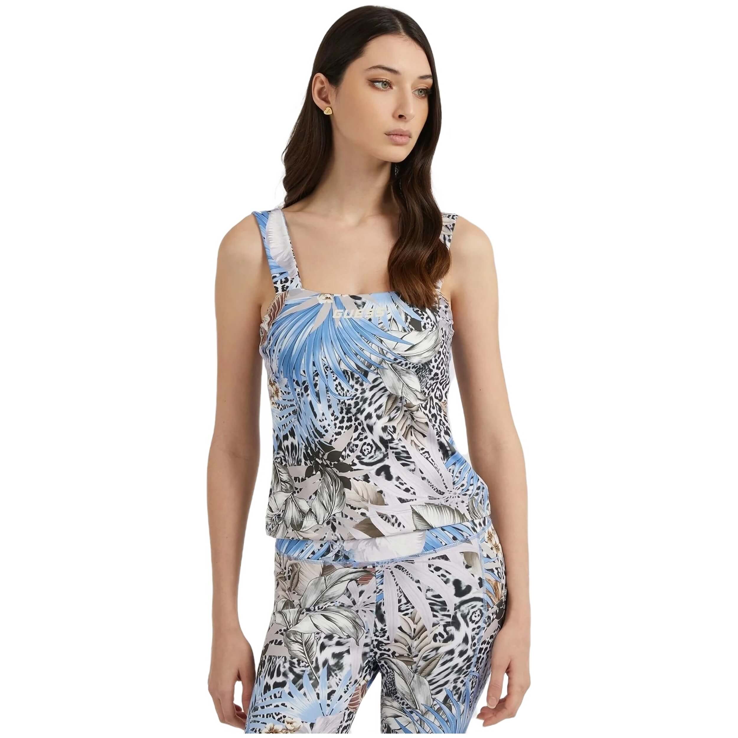 Camisetas De Tirantes Guess modelo V3GP07MC049P7HE para Mujer en color Multicolor