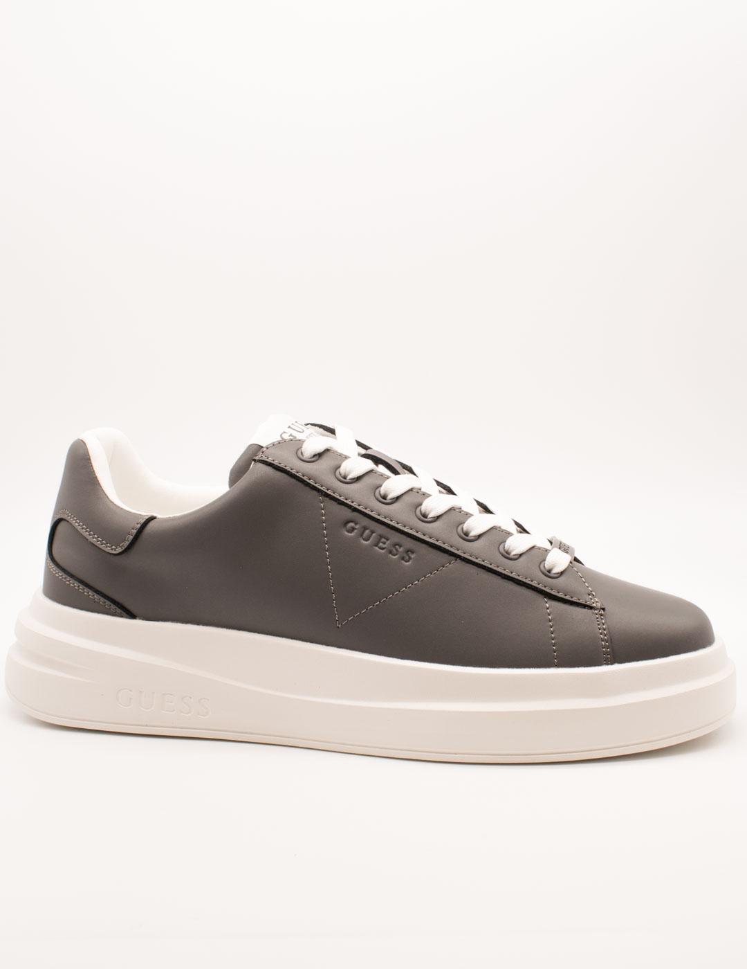 Deportivo Guess FMJLBA LEA12 Elba Grey White de Hombre
