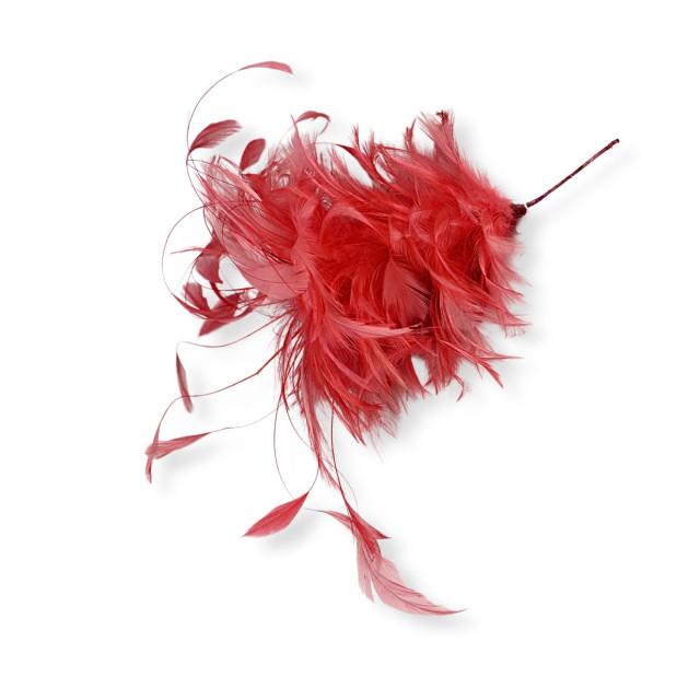 MONTAJE DE PLUMAS DE GALLO