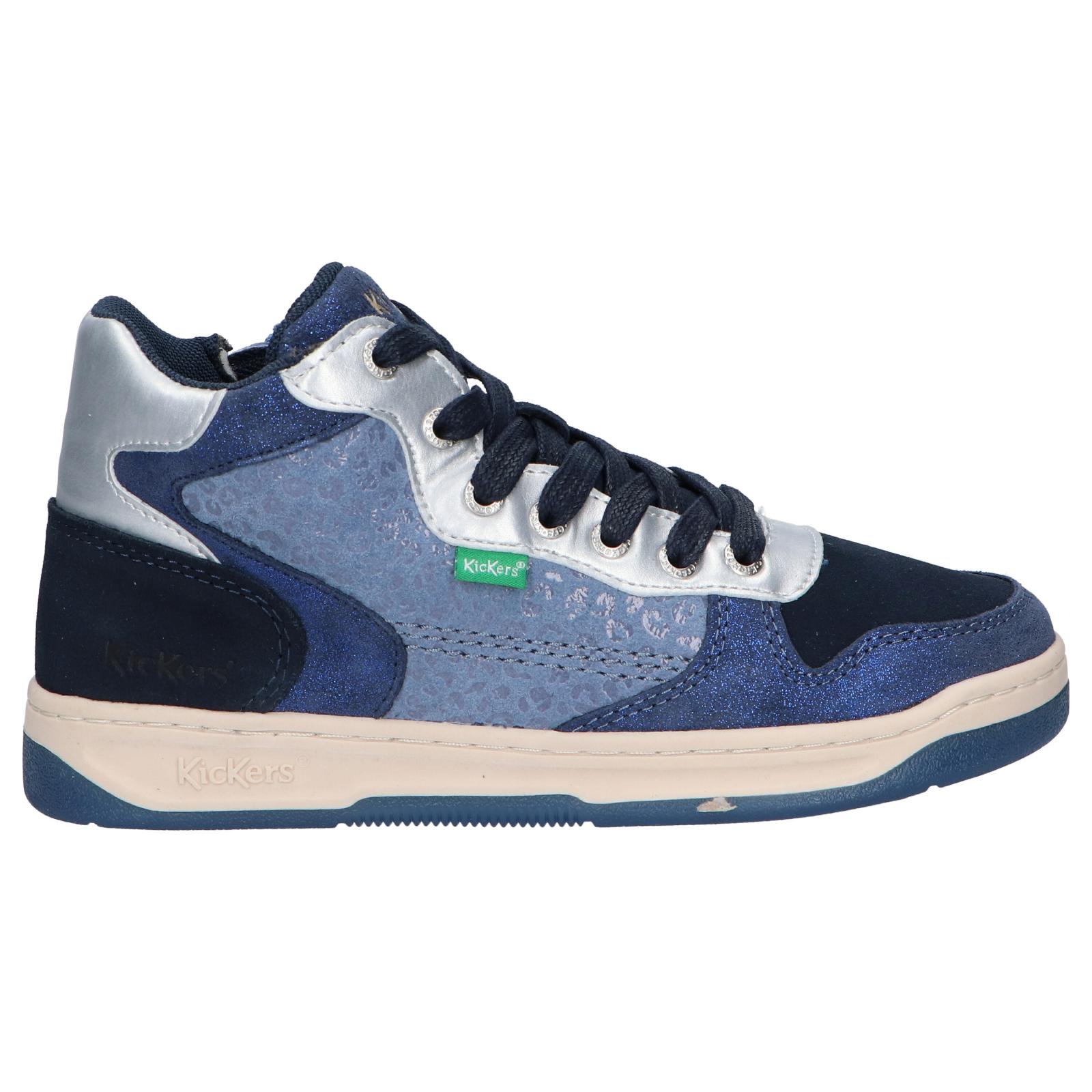 Kickers girls and boys sneakers 910881 -30 kicklax 103 marine bleu leo