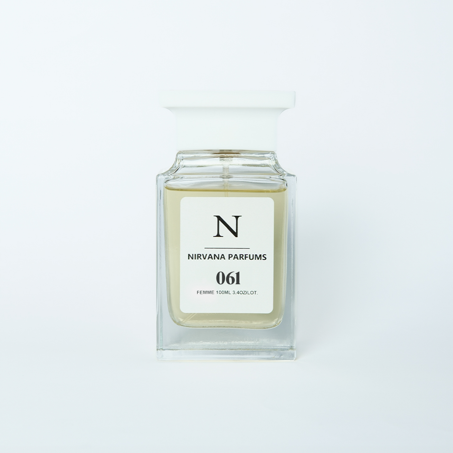 N 061 VIP Rosada - Perfume de mujer 100 ml, 98 % natural, Nirvana Parfums