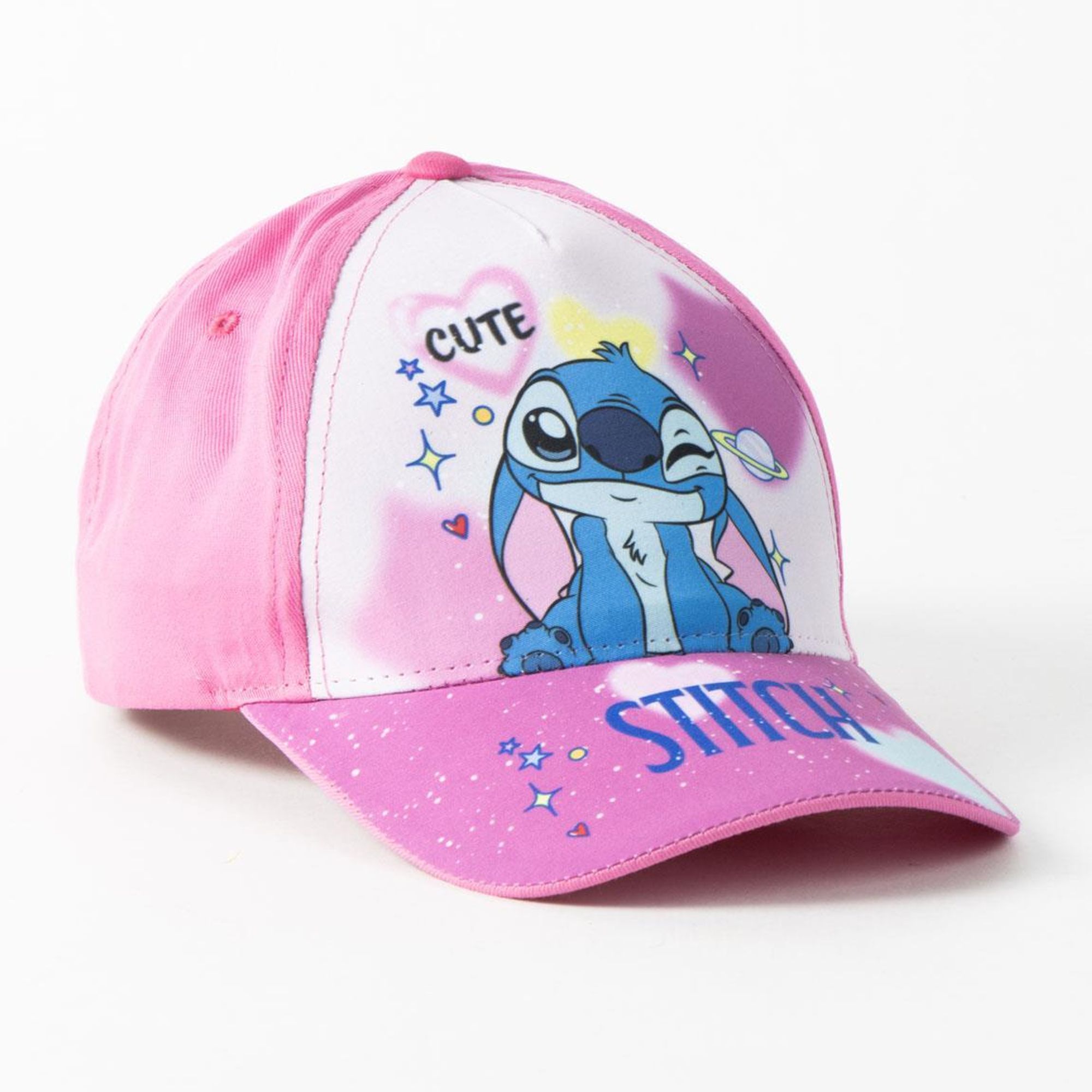 Gorras Infantiles, Sets de Gorra con Gafas de Sol y Gorras Visera Curva de Stitch, Verano Niño Niña con Protección 100% UV, Velcro Ajustable, Algodón y Poliéster Transpirable