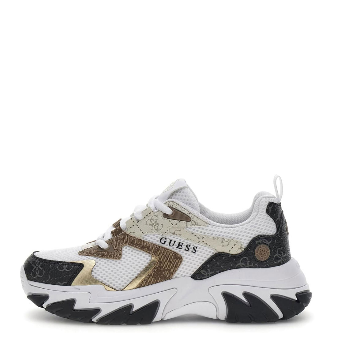 Guess Deportivas blancas FLPNTS FAL12-BEIBR , para Mujer