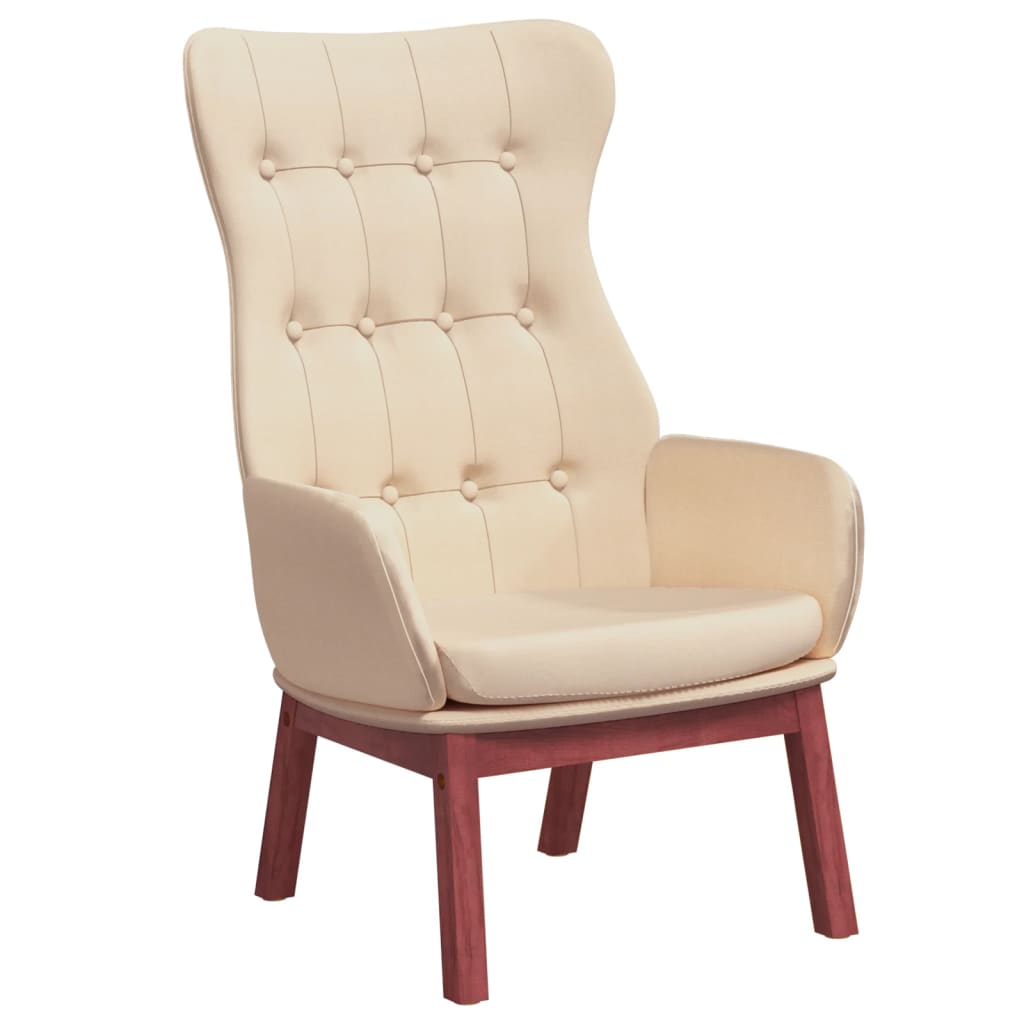 vidaXL Sillón de relax de tela en color Negro/Gris oscuro/Crema y más
