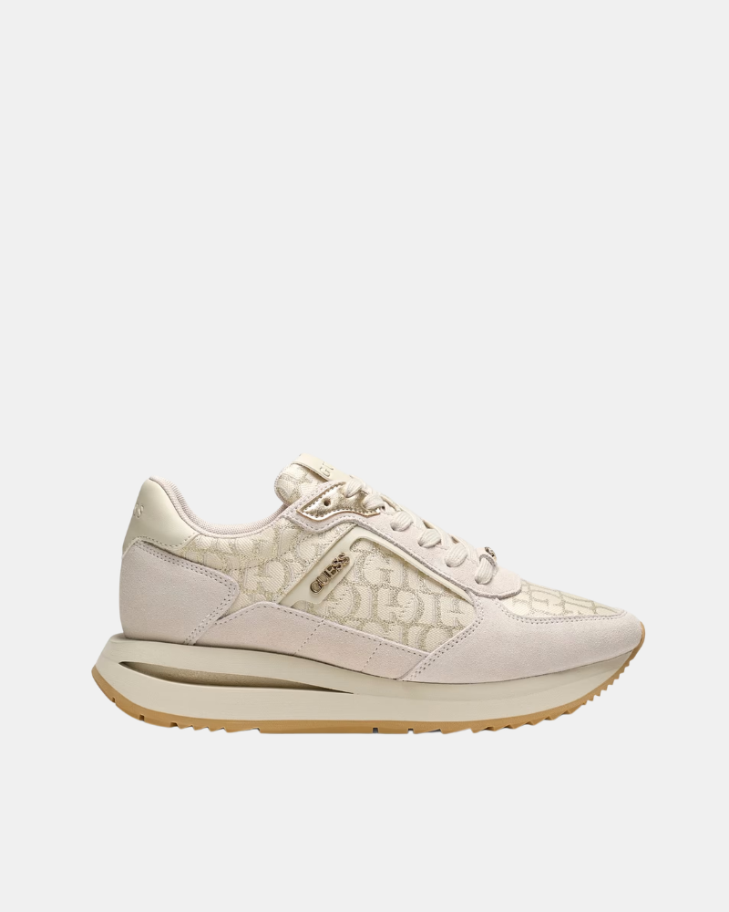 GUESS ENERGY5 FLTEG5 LEA12 Zapatillas Mujer Beige