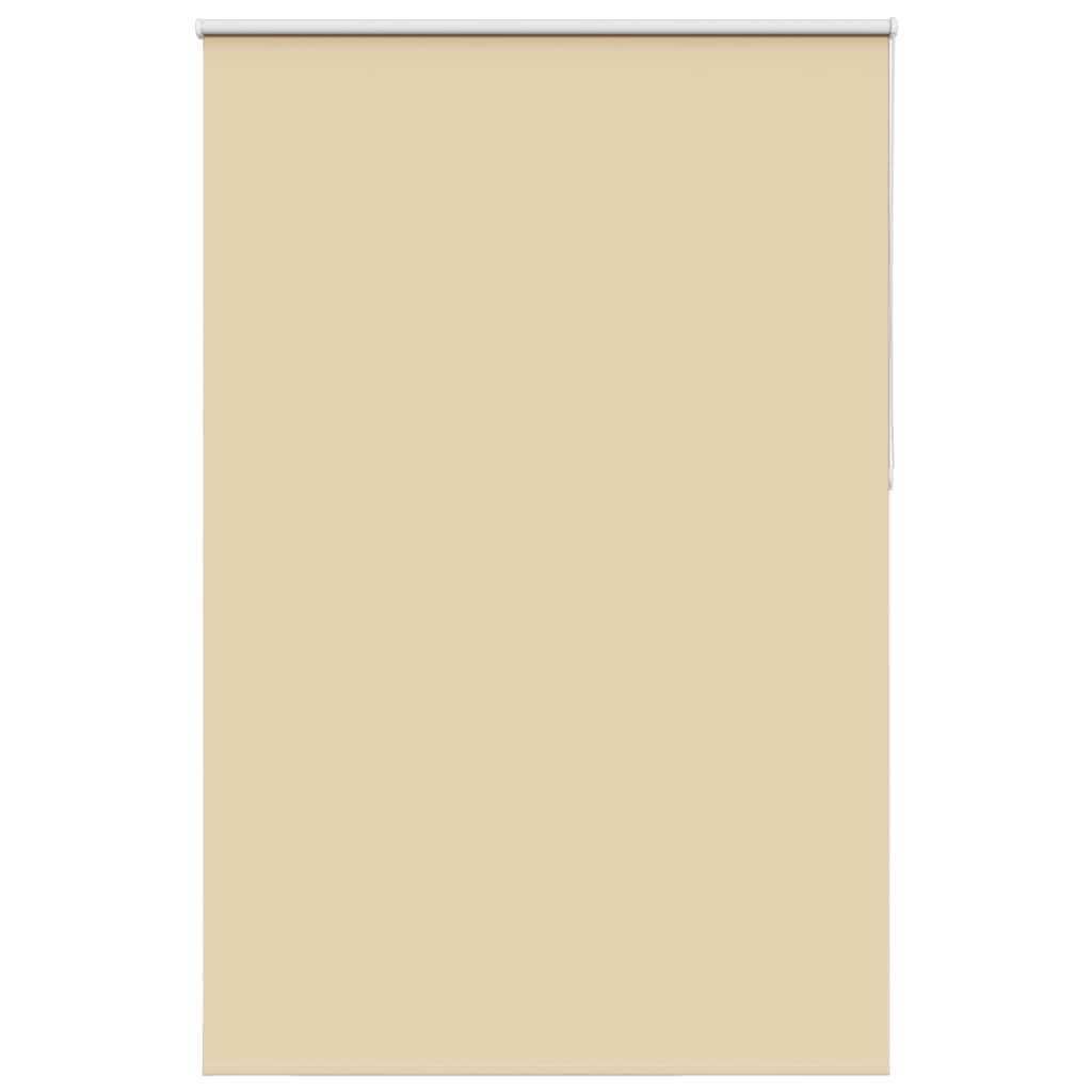 vidaXL Estor Enrollable Opaco Beige 160x230 cm Tela Ancho 156,6 cm