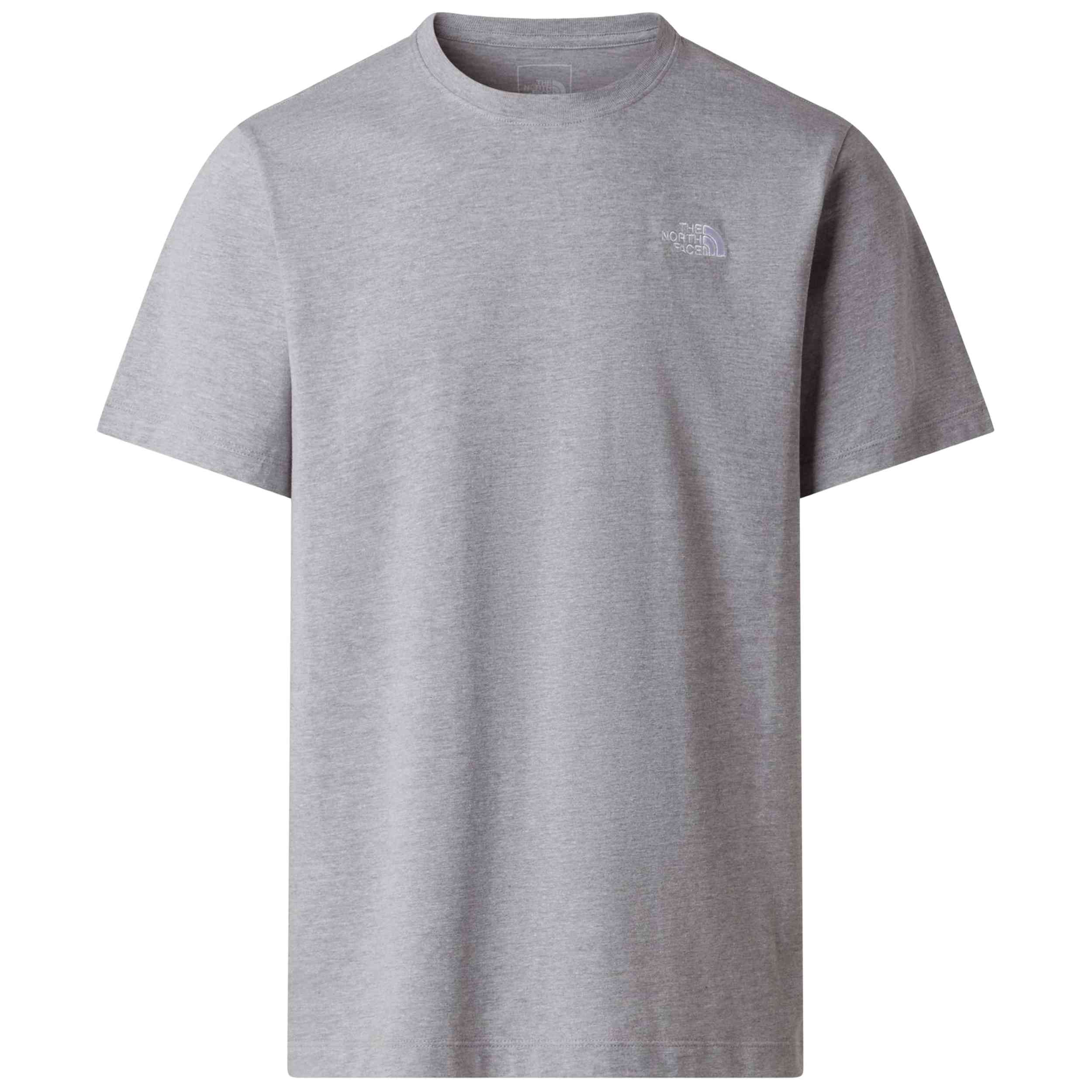 Camiseta De Manga Corta The North Face modelo NF0A8CZ2-CQO para hombre y mujer en color Gris