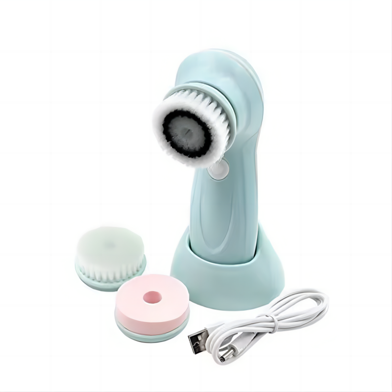 TK Limpieza Facial Eléctrica Exfoliante Con Cepillo De Limpieza Profunda a Prueba De Agua Dispositivo De Masaje Para Eliminar Los Puntos Negros