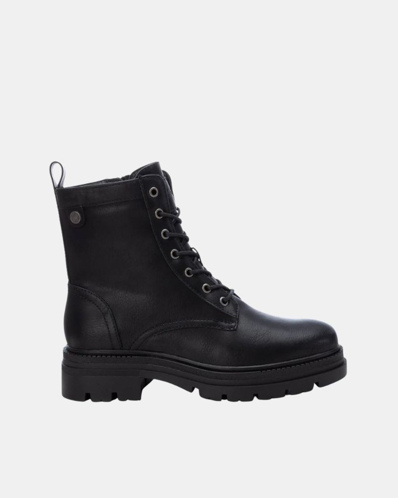 REFRESH 171000 Botas Militares Bajas Mujer Negro