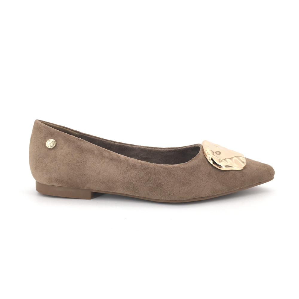 Bailarina Xti para mujer, mod.146236, Bailarina adorno planas