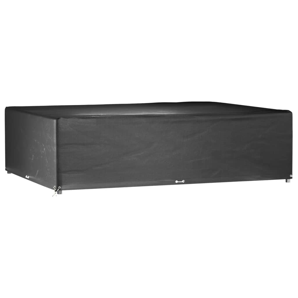 vidaXL Funda para muebles jardín 16 ojales rectangular 300x200x75 cm