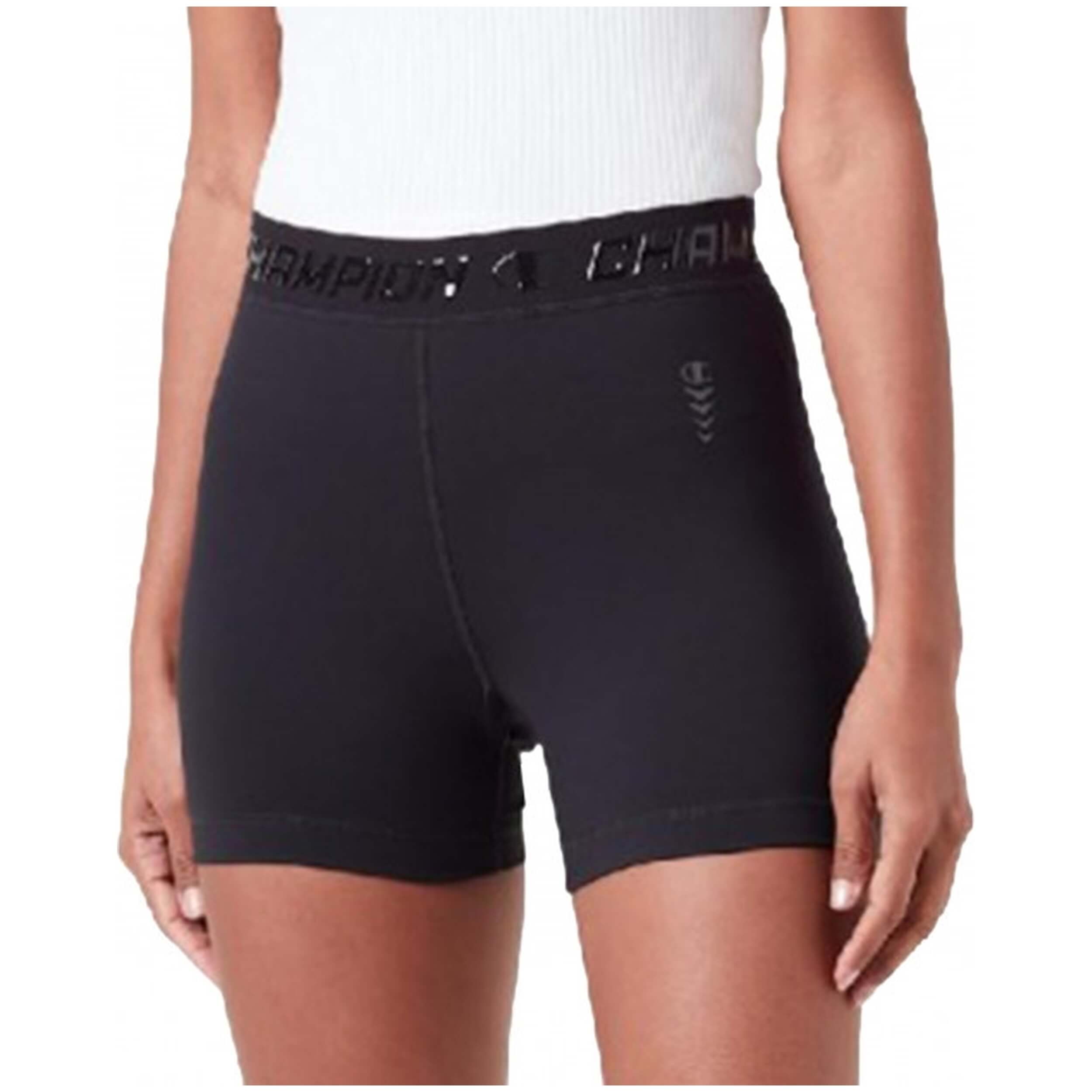 Pantalones Cortos Champion modelo 117169-KK001 para Mujer en color Negro
