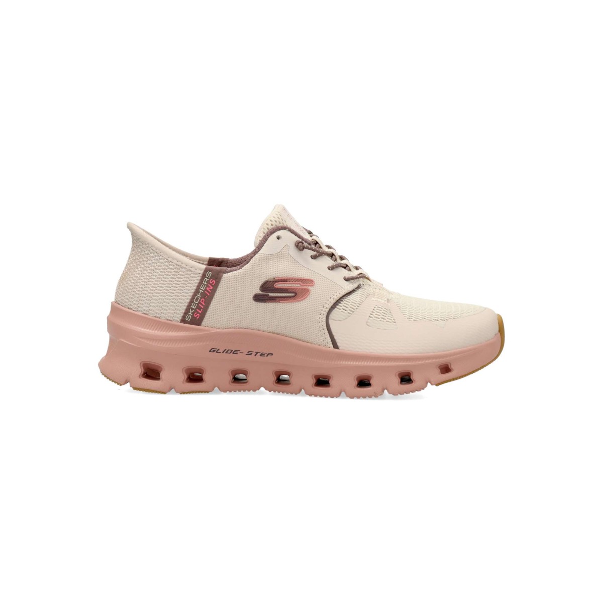 Skechers - Zapatillas confort Slip-ins Glide-Step Pro para mujer con sistema Heel Pillow™, plantilla Air-Cooled Memory Foam® y suela geométrica Glide-Step®