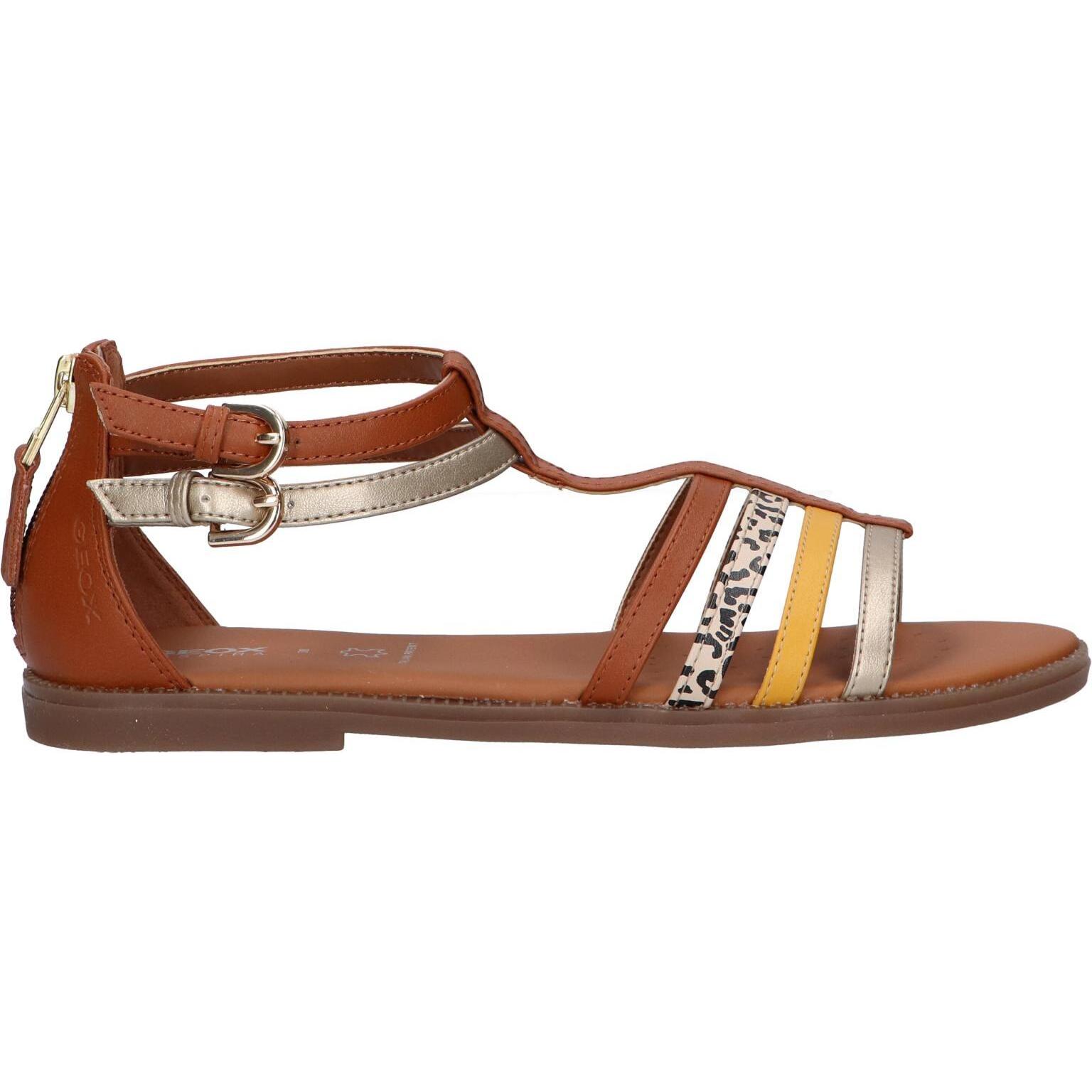 Women's and girls' sandals geox j7235d 054aj j s karly c5102 caramel