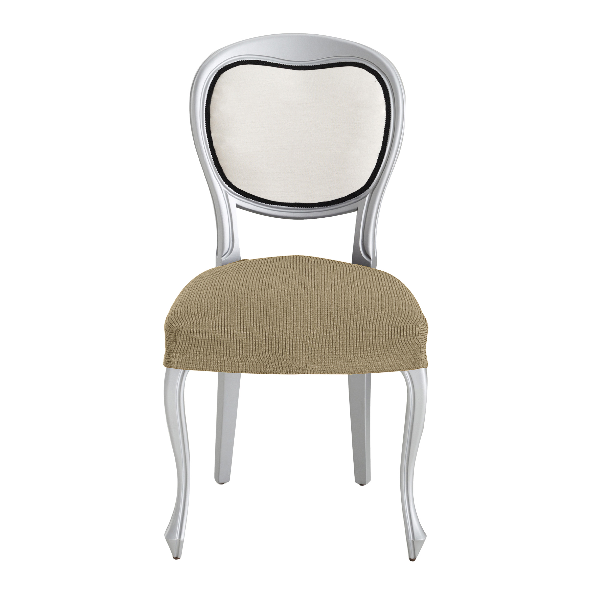 Funda silla elástica sin respaldo pack 2 Ulises