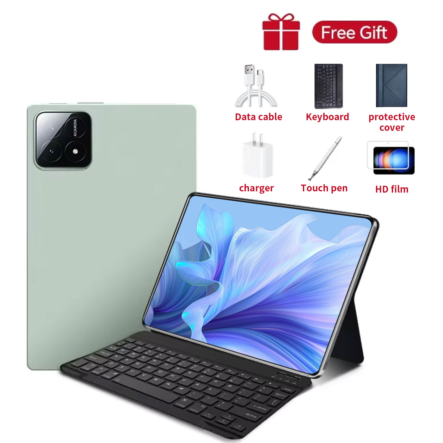 5G Tablet Android 12000mAh 10.36 inch Global Version 16GB+1TB 16MP+32MP New Network Android 13.0 Wifi Tablet